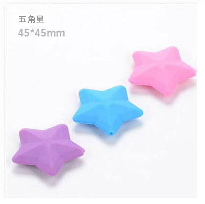 Cuentas de silicona de mariposa de 100 piezas al por mayor de 100 piezas