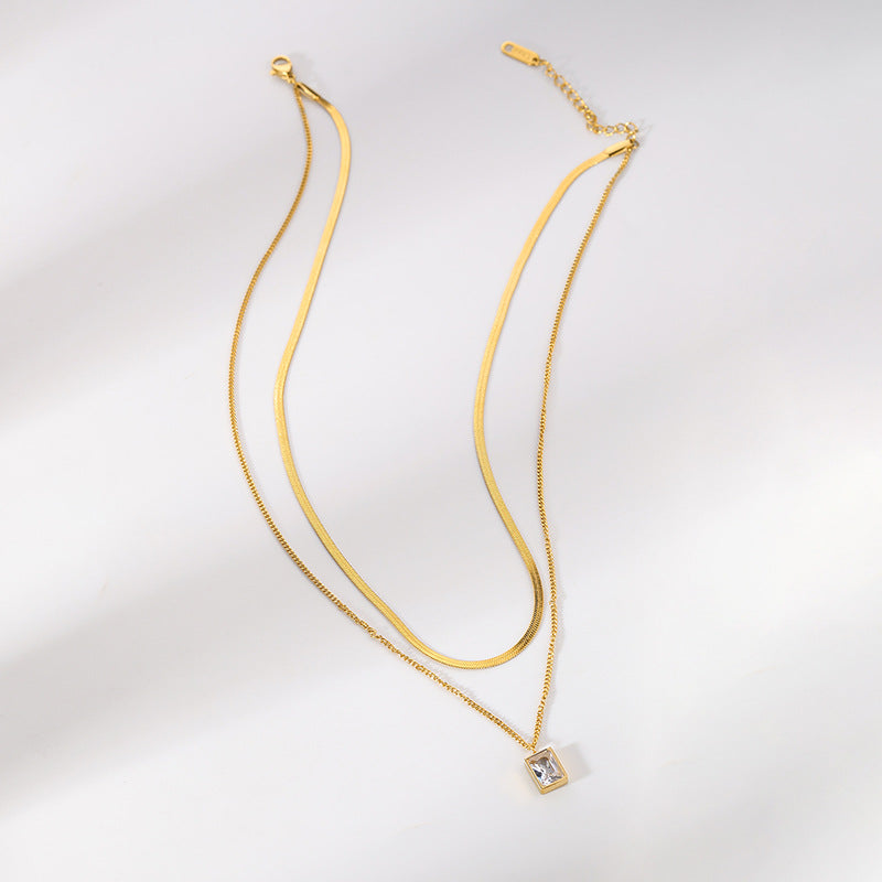 Wholesale Gold Plated Stainless Steel Necklace
