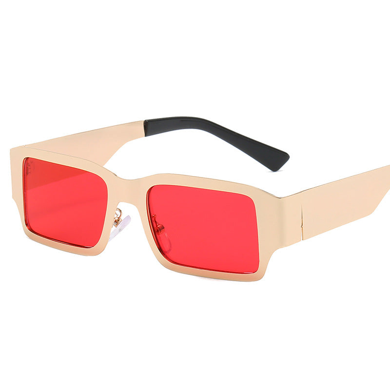 Wholesale PC Fashion Steel Leather Sunglasses