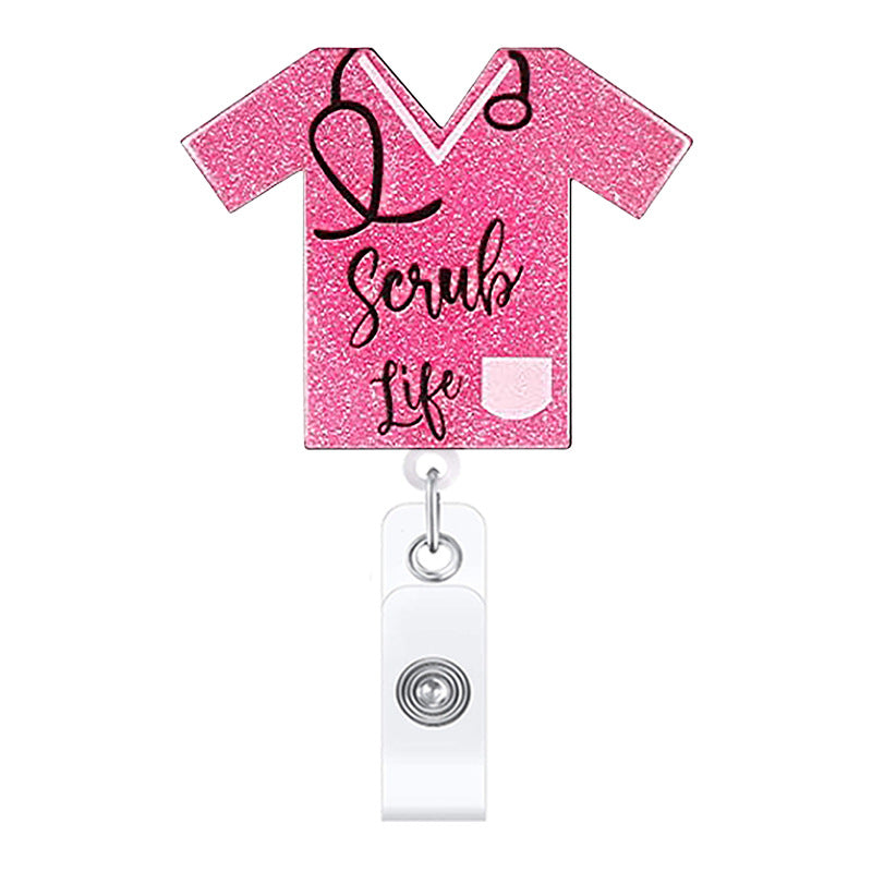 Llavero telescópico acrílico al por mayor del estetoscopio de la enfermera del doctor