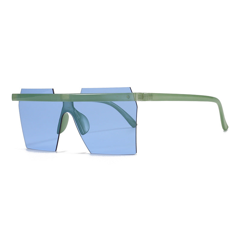 Wholesale Frameless Heart Vintage Sunglasses AC