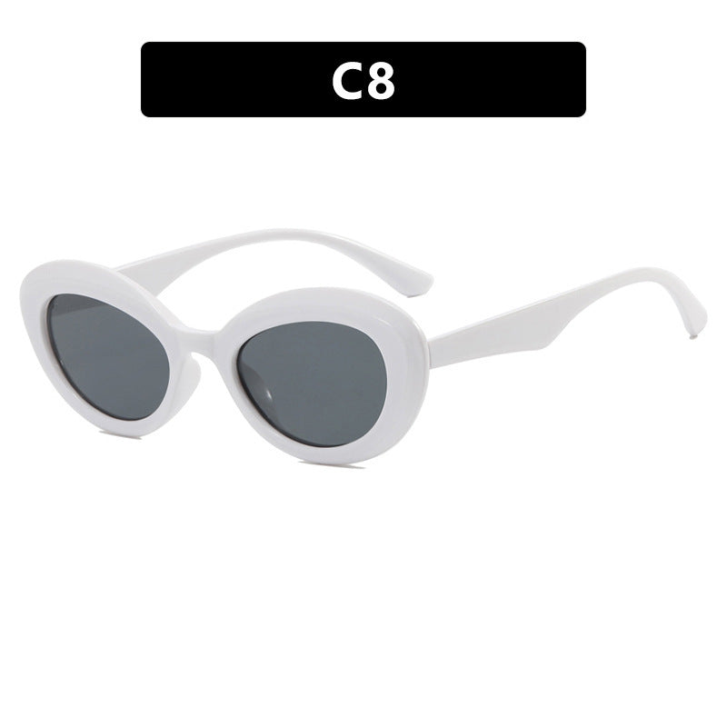 Wholesale PC Oval UV Protection Ladies Sunglasses
