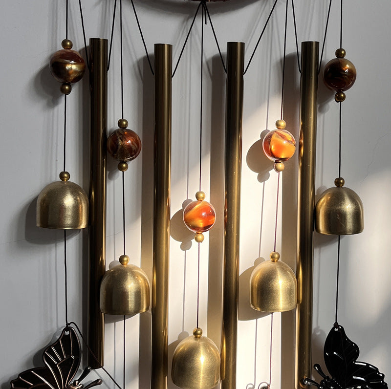 Wholesale Aluminum Tube Butterfly Wind Chime Pendant Dream Catcher