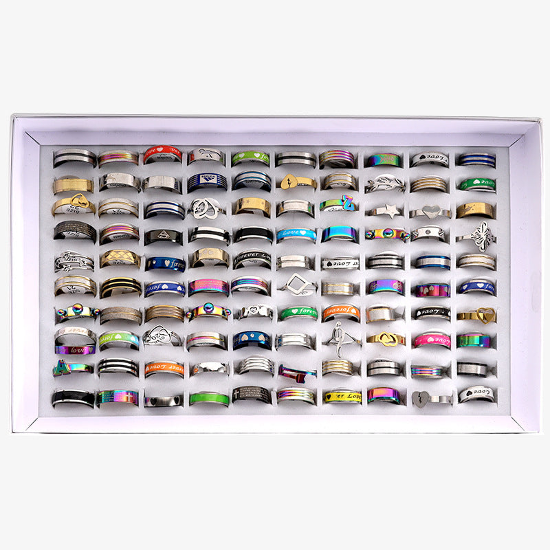 Venta al por mayor Anillos de acero inoxidable