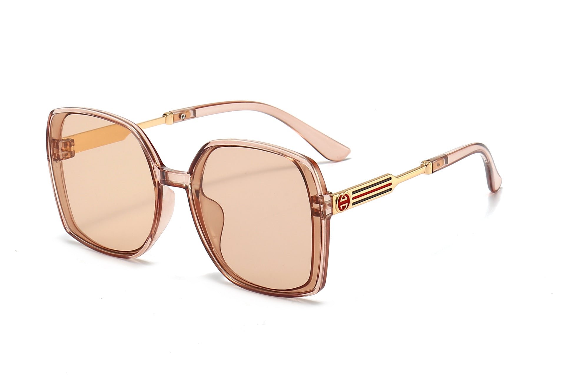 Wholesale Large Frame UV-proof PC Sunglasses