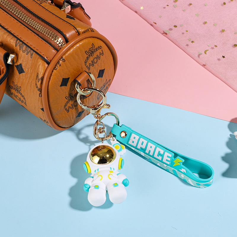 Wholesale Silicone Cartoon Cool Mask Astronaut Creative Keychain