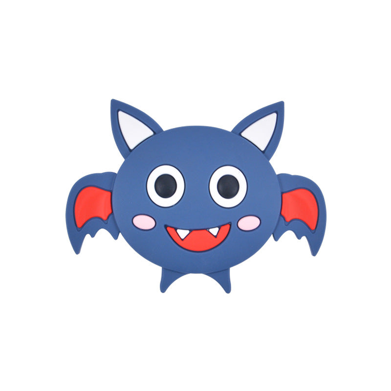 Cuentas de silicona de bate de dibujos animados de 20 piezas al por mayor