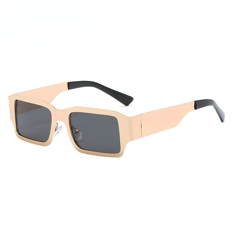 Wholesale PC Fashion Steel Leather Sunglasses
