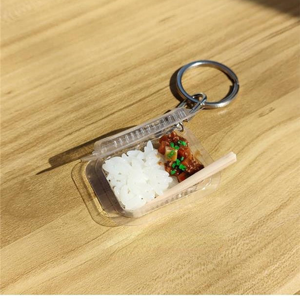 Venta al por mayor Llavero de la fiambrera del PVC