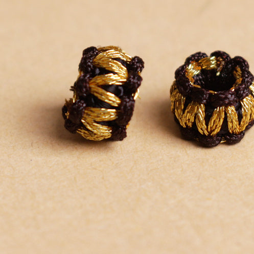 Wholesale Wreath Ring Hand Made 8MM Nylon Beads