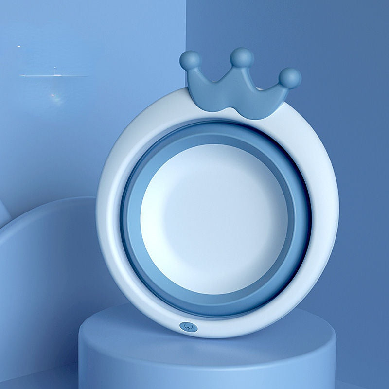 Wholesale Baby Toddler Foldable Basin Hanging Baby Supplies Plastic