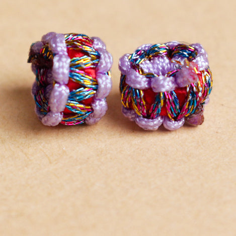 Wholesale Wreath Ring Hand Made 8MM Nylon Beads