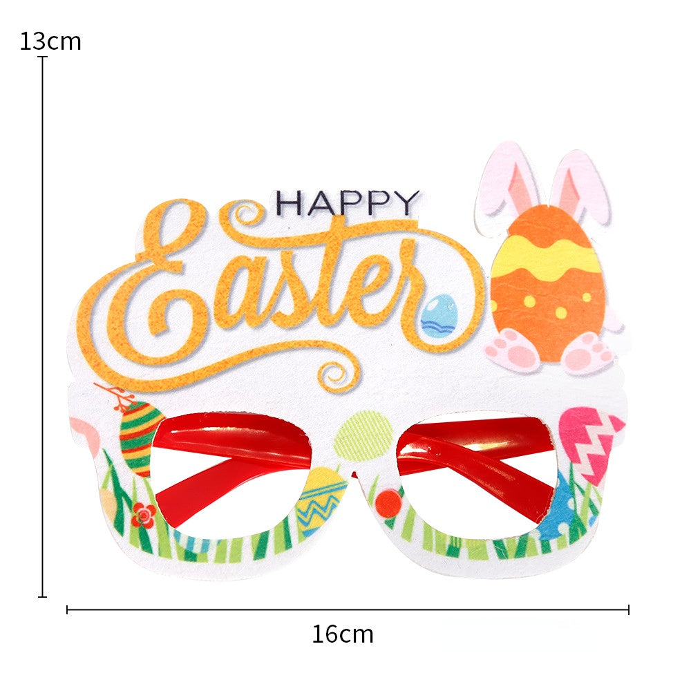 Wholesale Plastic Easter Decoration Bunny Glasses