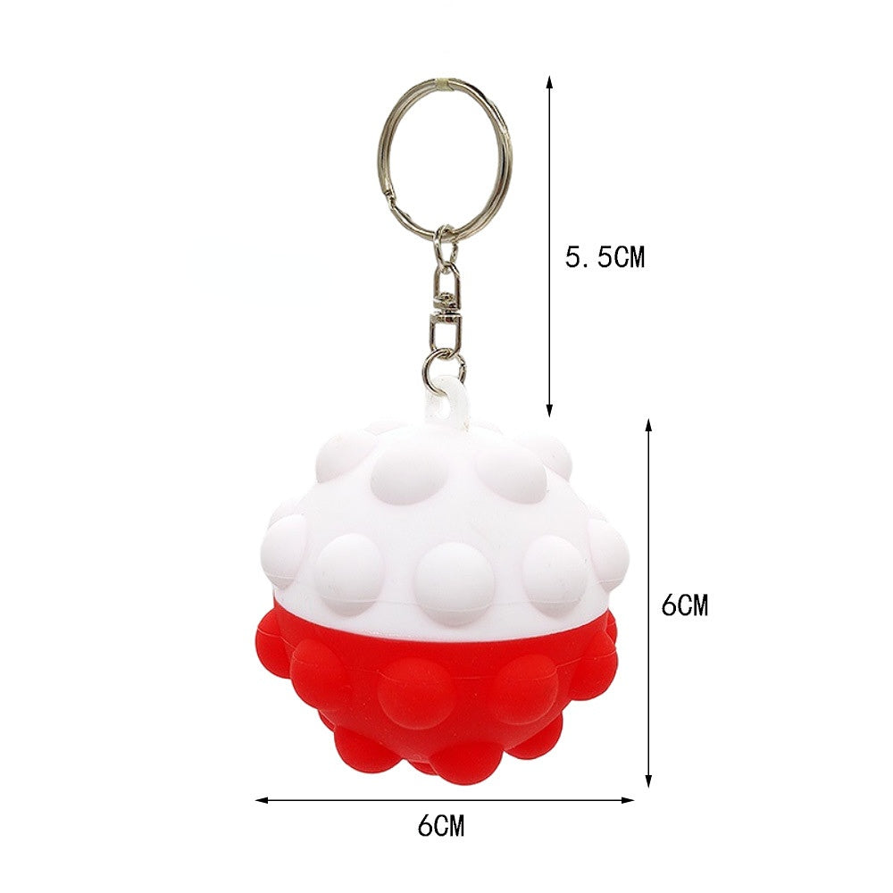 Venta al por mayor Llavero de silicona