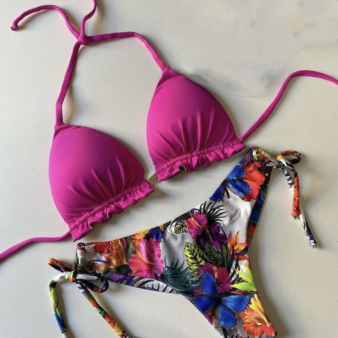 Wholesale Brazil Split Polyester Swimwear