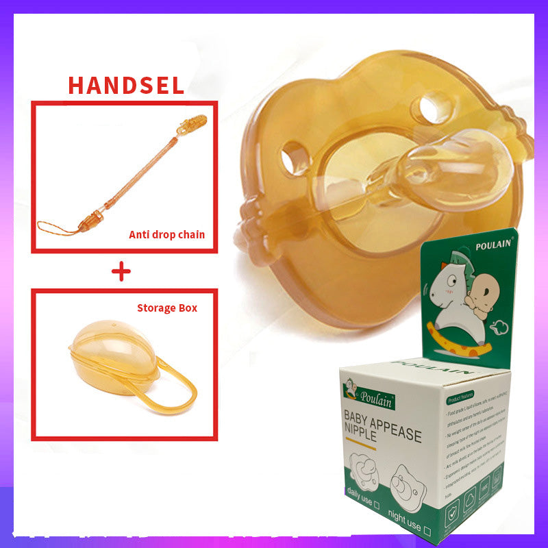 Wholesale Newborn Baby Silicone Soother OLY-PR-XTMM001