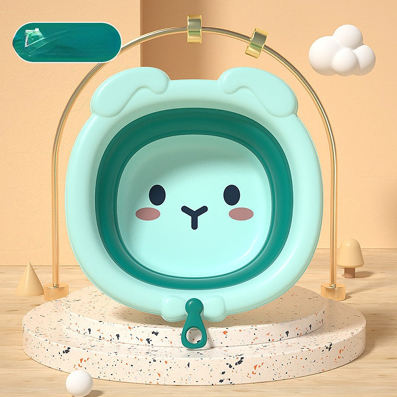 Wholesale Baby Toddler Foldable Basin Hanging Baby Supplies Plastic