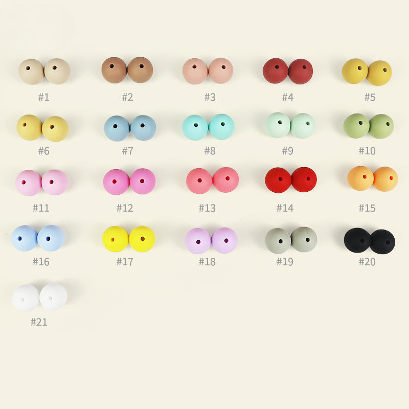 Wholesale 15mm Silicone Bead DIY for Beadable