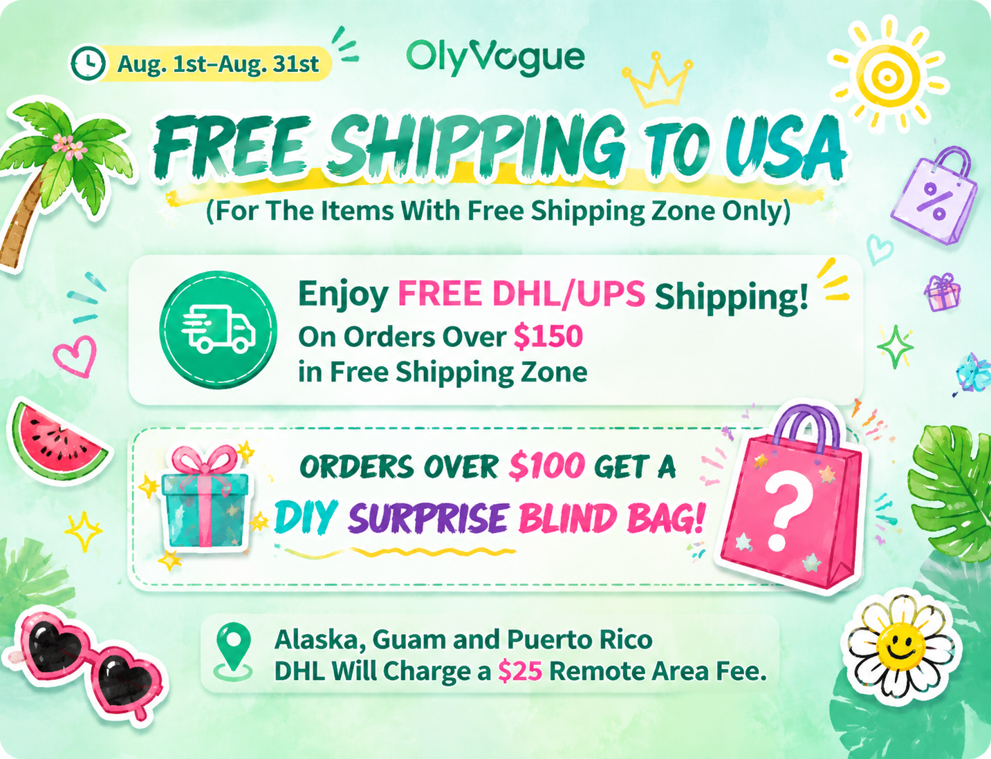 Free Shipping Zone