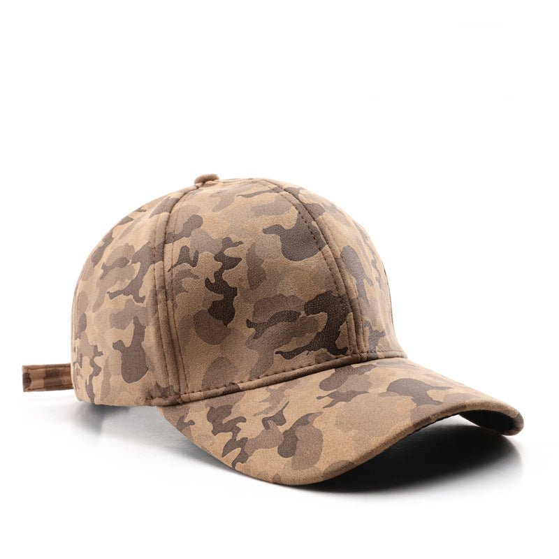 Wholesale Autumn and Winter Thickened Camouflage Light Board Cotton Baseball Cap
