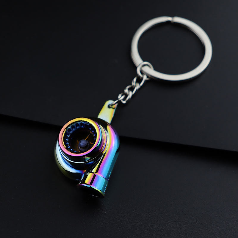 Wholesale Automobile Modification Turbocharged Zinc Alloy Keychain