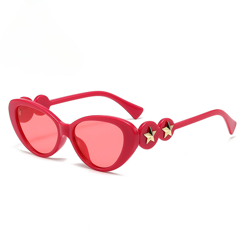 Wholesale Fashion Cat Eye Personalized Anti-UV Sunglasses