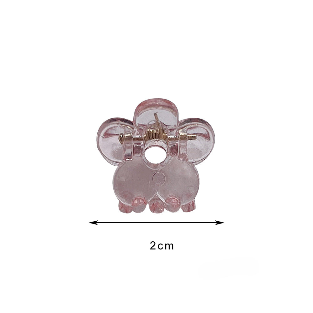 Mini pinzas de flores de resina al por mayor