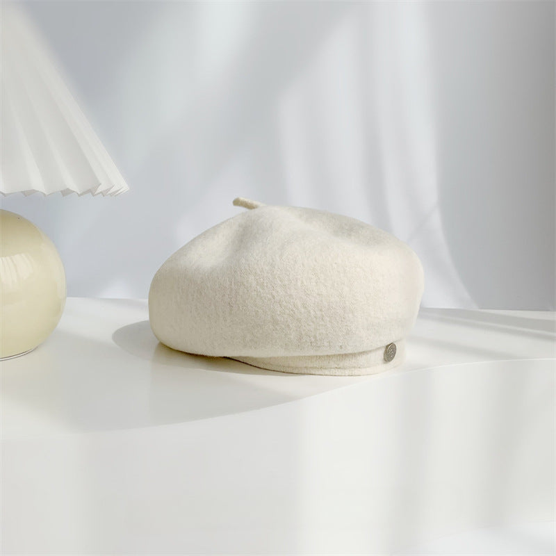 Wholesale 2023 Woolen Large Beret