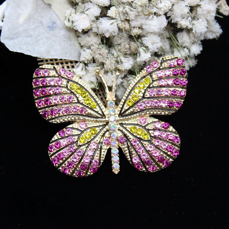 Wholesale Alloy Full Diamond Butterfly Handmade Diy Mobile Phone Case