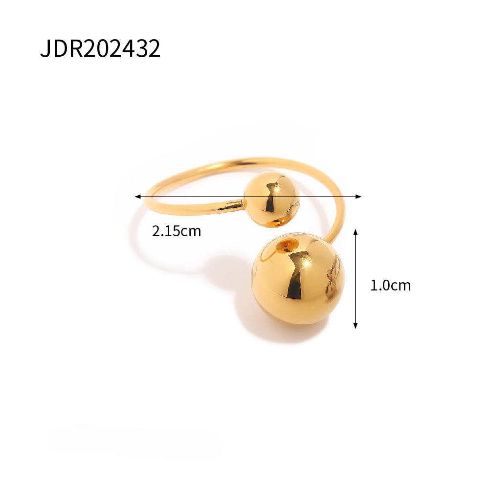 Anillos de pelota grandes y pequeños acero inoxidable al por mayor