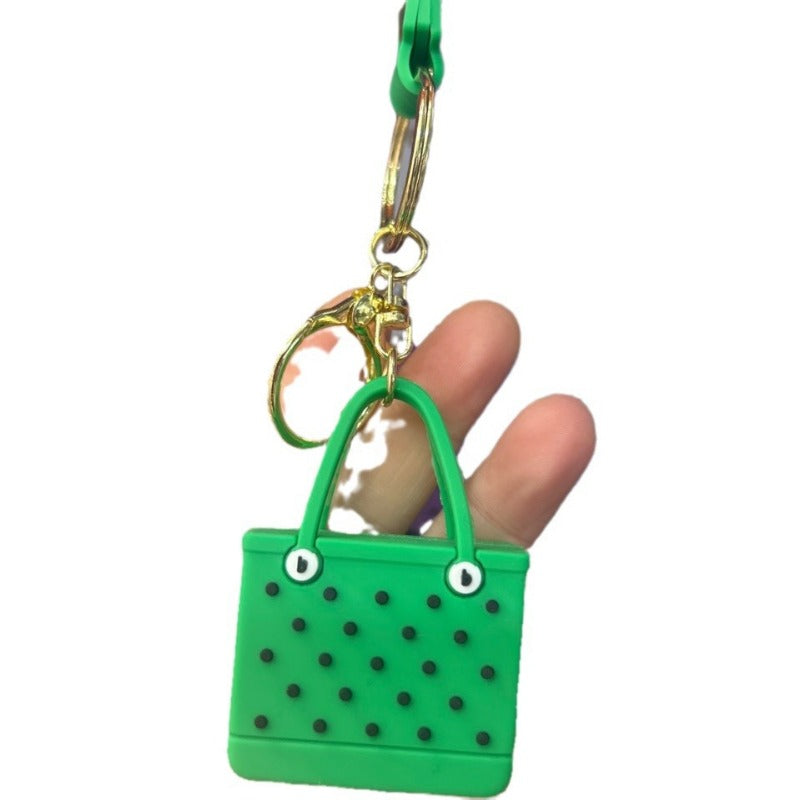 Wholesale Little Dot Bag Letter Keychain