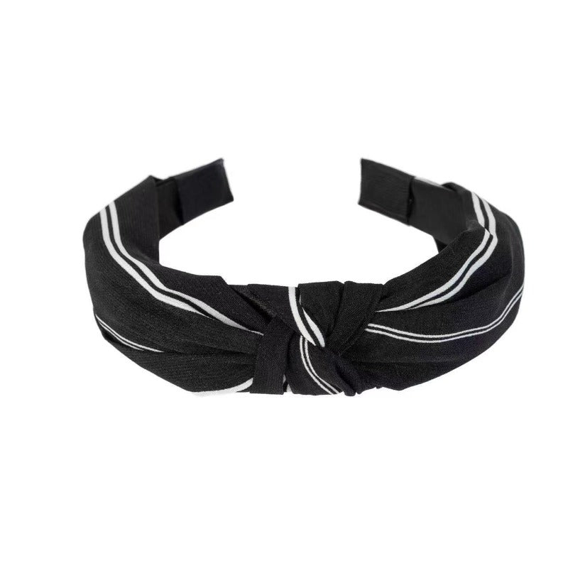 Wholesale Vintage Wide Edge Fabric Tie Headbands