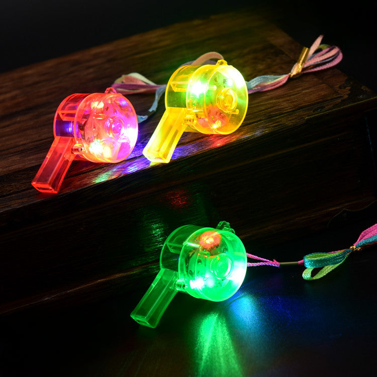 Wholesale Plastic Luminous Whistle Party Toys