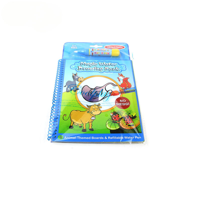 Wholesale Children's Reusable Water Graffiti Paper Coloring Book with Small Pens