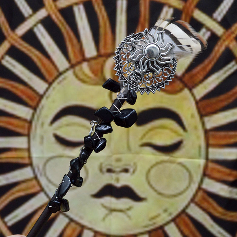 Wholesale Wooden Viking Gravel Hairpins