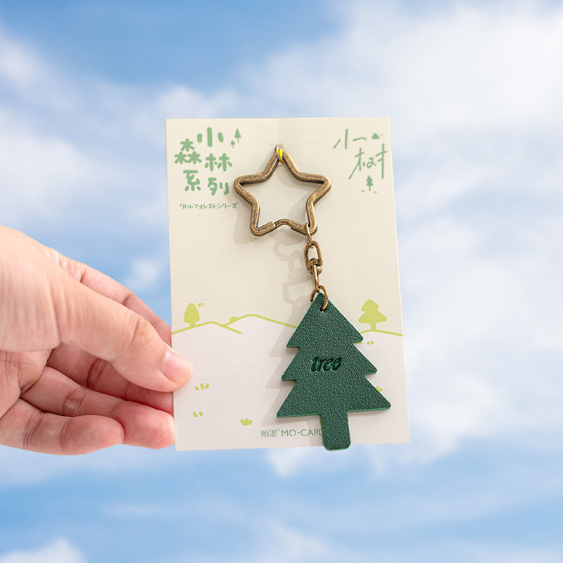 Wholesale Leather Little Forest Collection Keychains