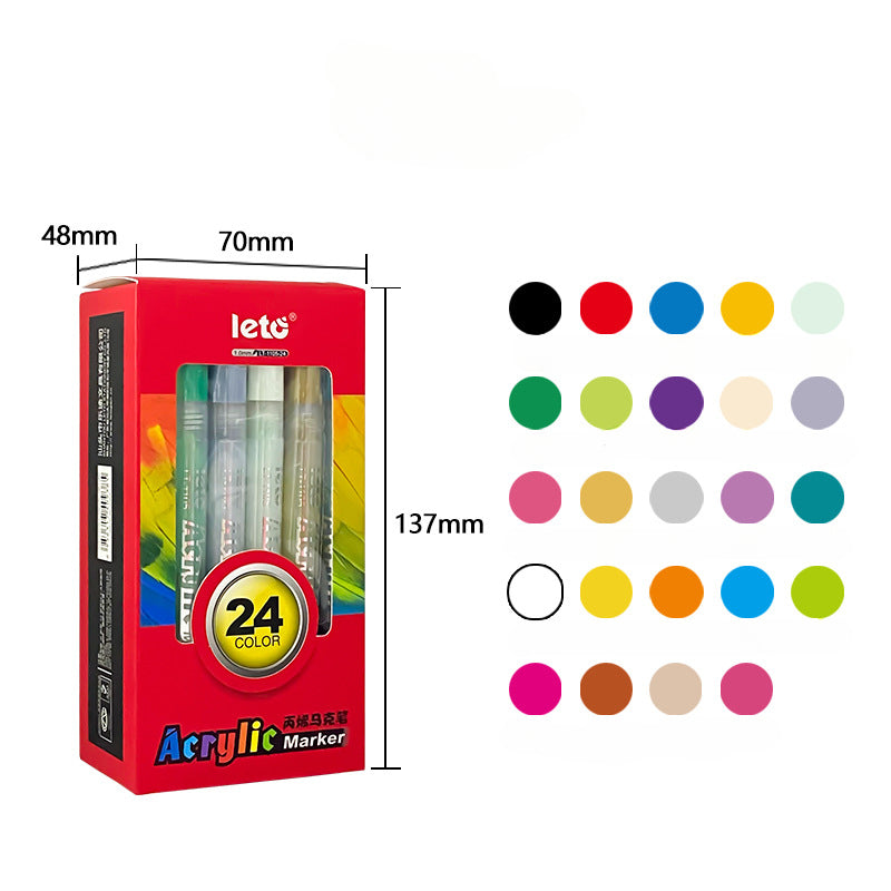 Wholesale Colorful Waterproof Sunscreen Non-fading Plastic Color Pens