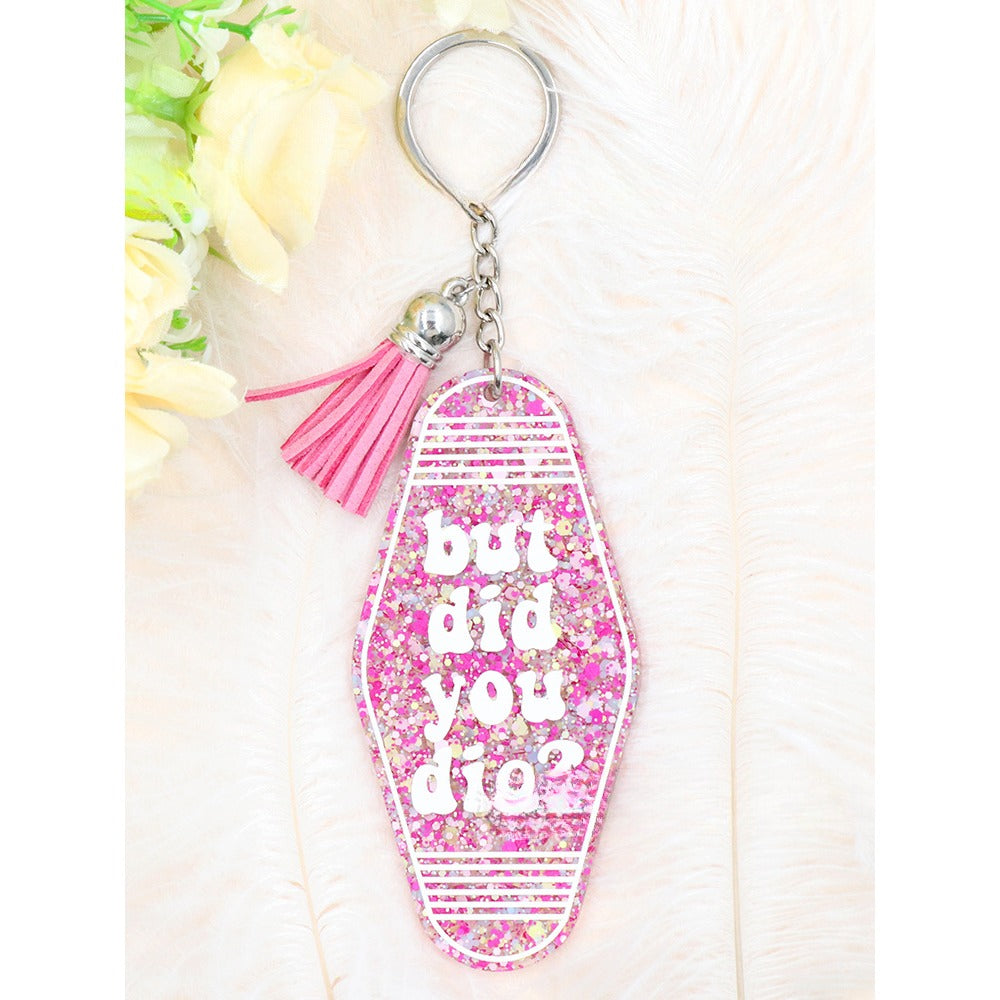 Wholesale Car Room Acrylic UV Keychain