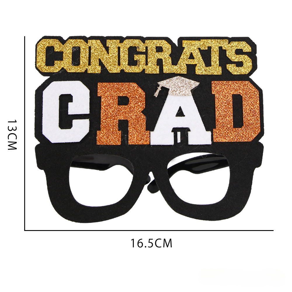 Wholesale Graduation Season Plastic Party Decoration Sunglasses