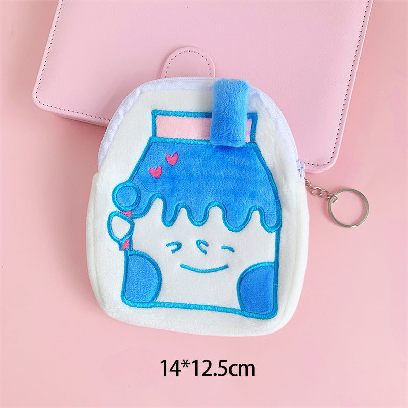Wholesale Cartoon Plush Zero Wallet