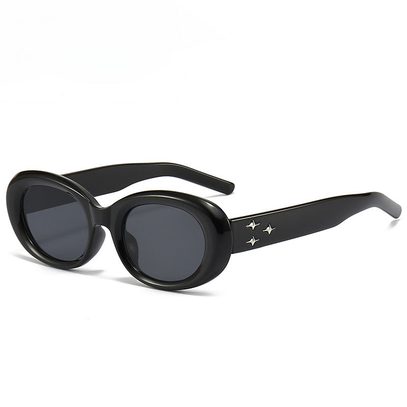 Wholesale Elliptical Frame PC Y2K Sunglasses