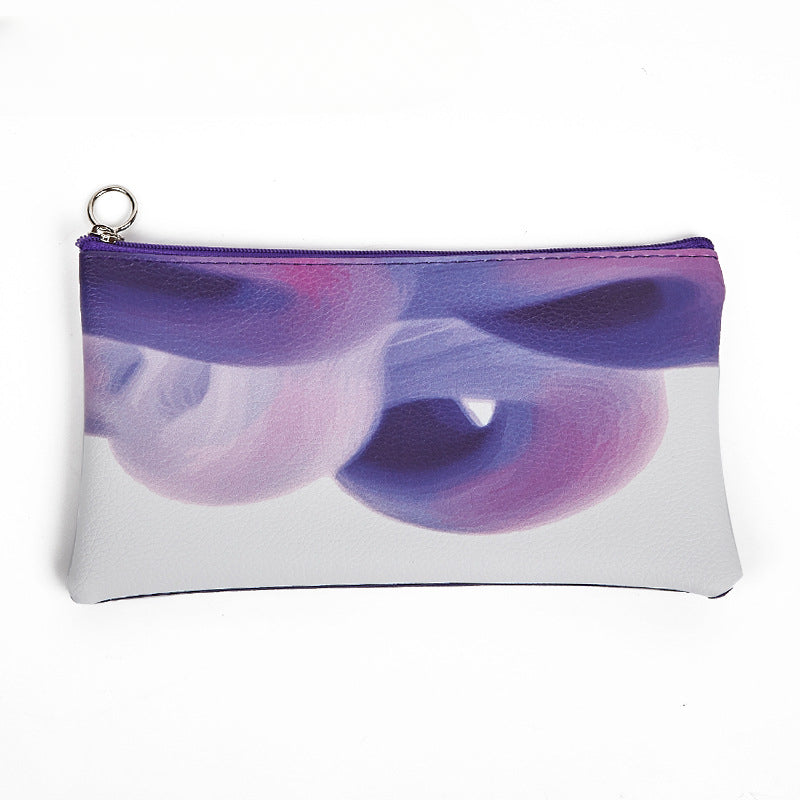 Wholesale Zipper Gradient Change Mobile Phone Bag Portable Cosmetic Bag Multifunctional Handbag