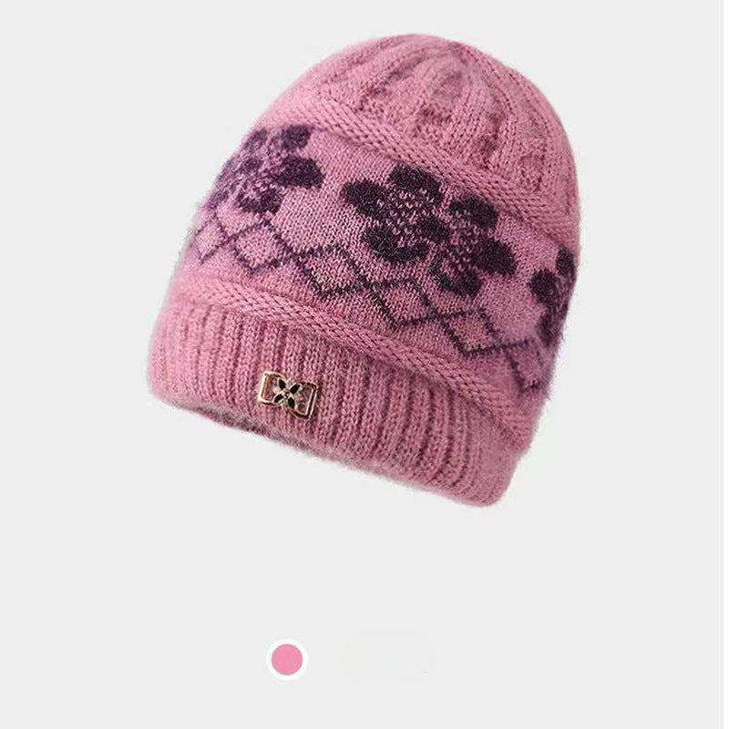 Wholesale Winter Woolen Hats with Plush and Thickened Knitted Warm Hats