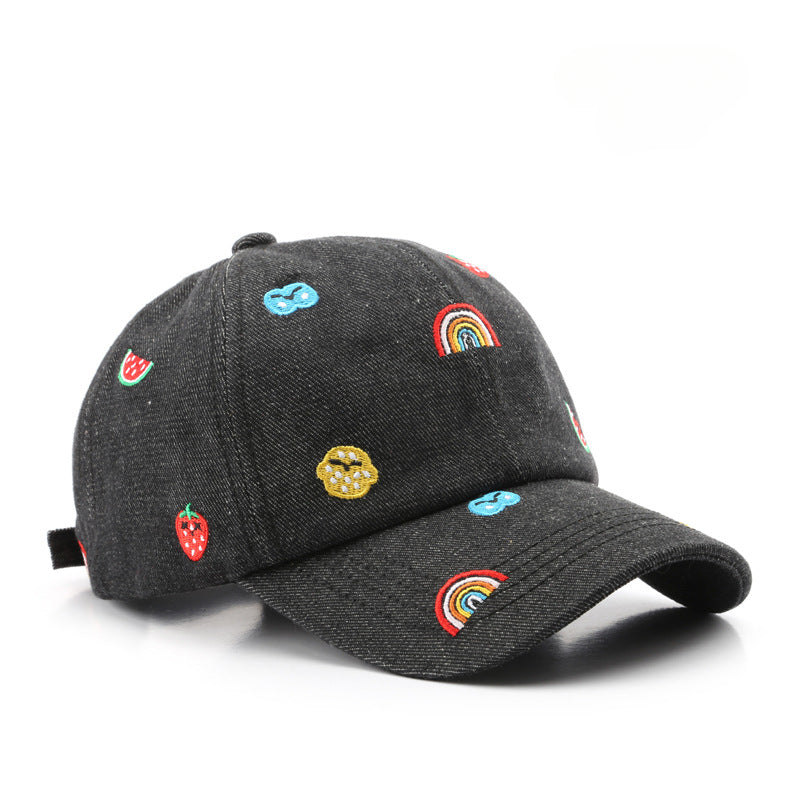 Capilla de béisbol de bordado de mezclilla algodón de algodón al por mayor de algodón