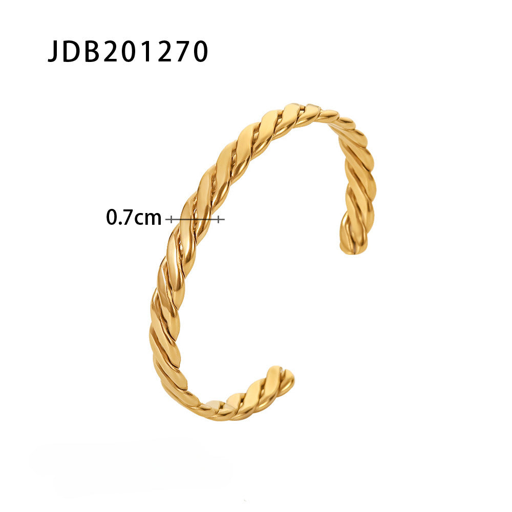 Pulsera de acero inoxidable al por mayor