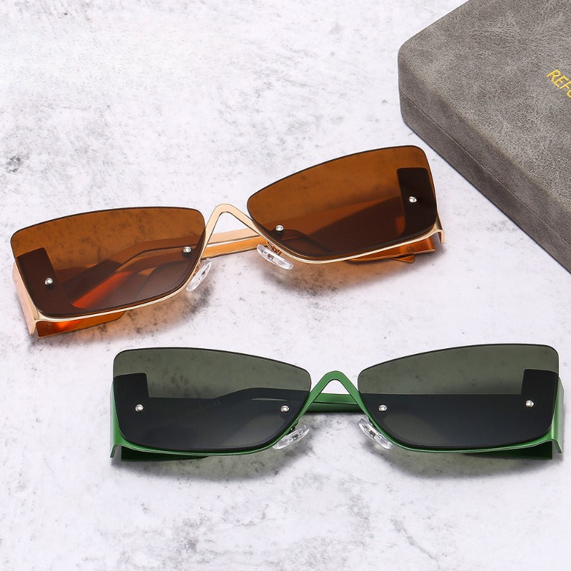 Wholesale Metal Rimless Sunglasses