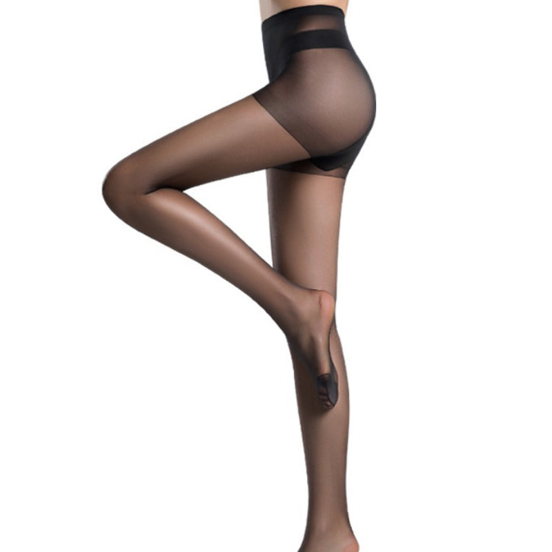 Wholesale Ultra-thin Anti-seizure Summer Flesh-colored Black Stockings