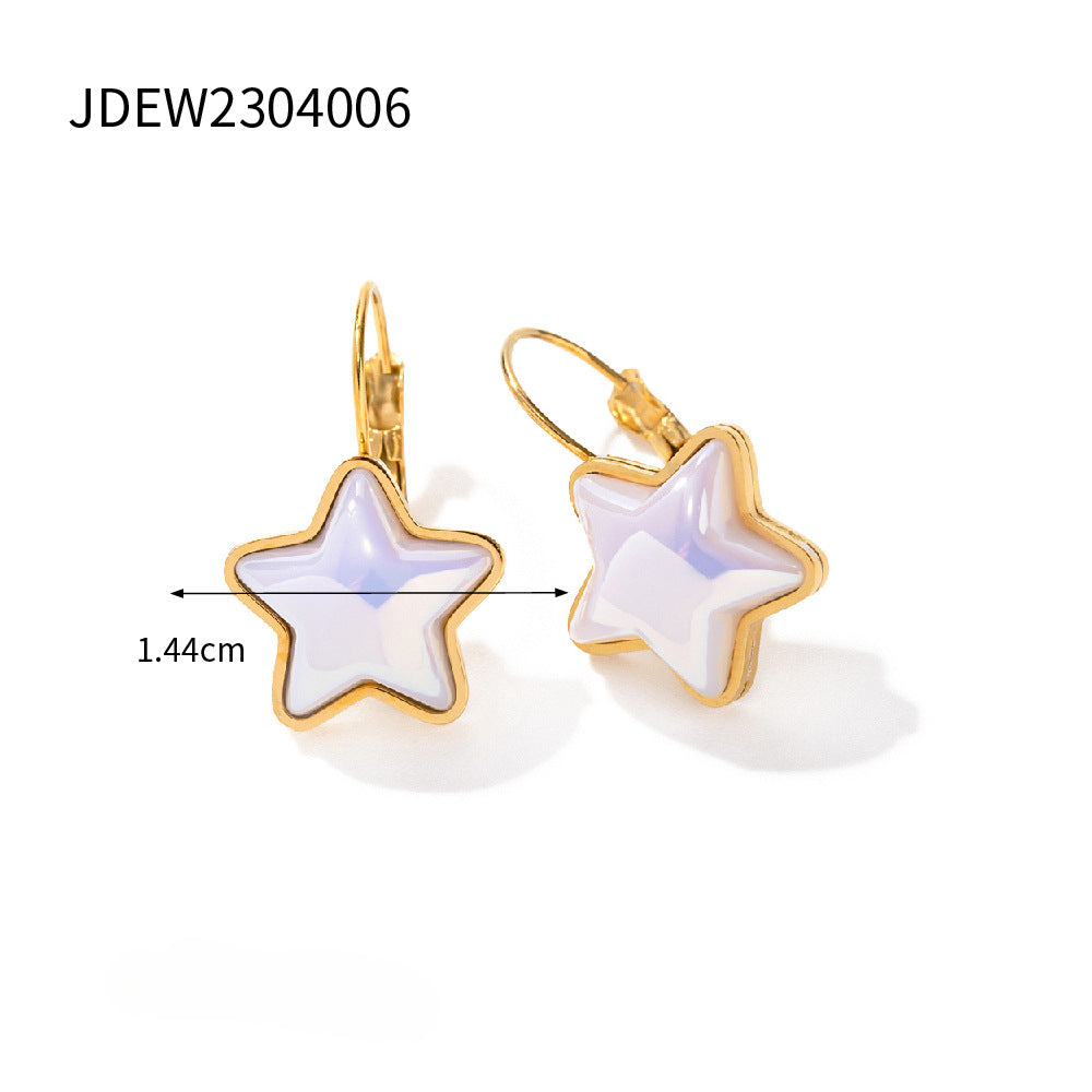 Anillo de cuentas de sirena mágica de oro de acero inoxidable de acero inoxidable