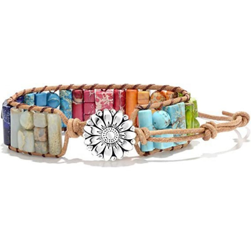 Wholesale Handmade Woven Leather Zircon Bracelets