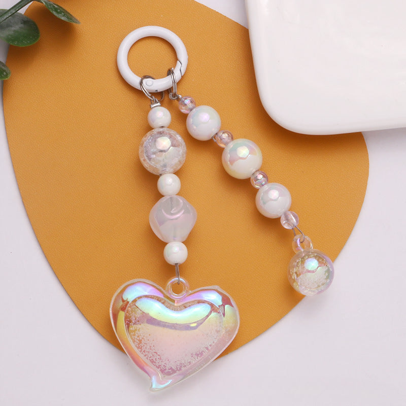 Wholesale Acrylic Bubble Love Keychain